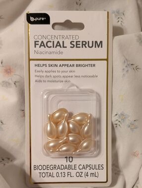 🦋$8 ~ Bpure Concentrated Facial Serum Hyaluronic ~ Biodegradable Capsules